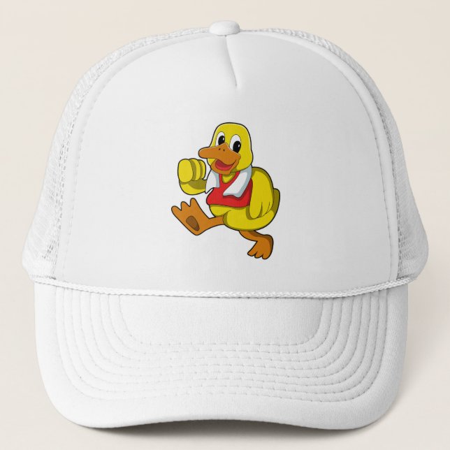 Gorra De Camionero Pato en ejecución (Anverso)