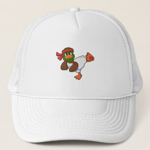Gorra De Camionero Pato en el Karate de las artes marciales