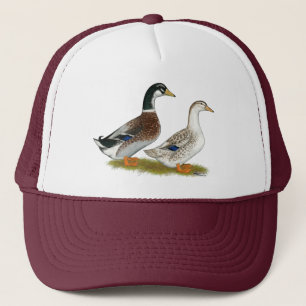 Gorra De Camionero Patos:  Appleyard de plata