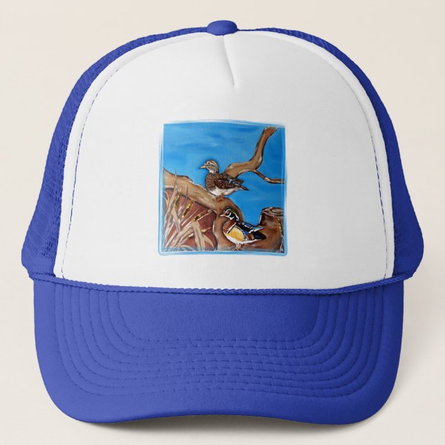 GORRA DE CAMIONERO PATOS CAROLINOS (Anverso)