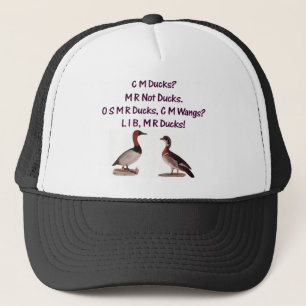 Gorra De Camionero ¿Patos de C M? Acento meridional divertido