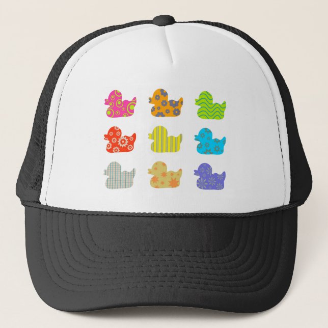 Gorra De Camionero Patos modelados (Anverso)