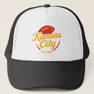 Gorra De Camionero Patrimonio de Fútbol de Kansas City Vintage