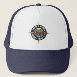 Gorra De Camionero Patrimonio Orgulloso de la Visión Unida