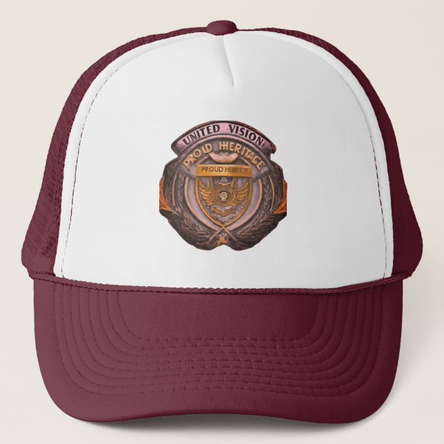 Gorra De Camionero Patrimonio Orgulloso de la Visión Unida (Anverso)