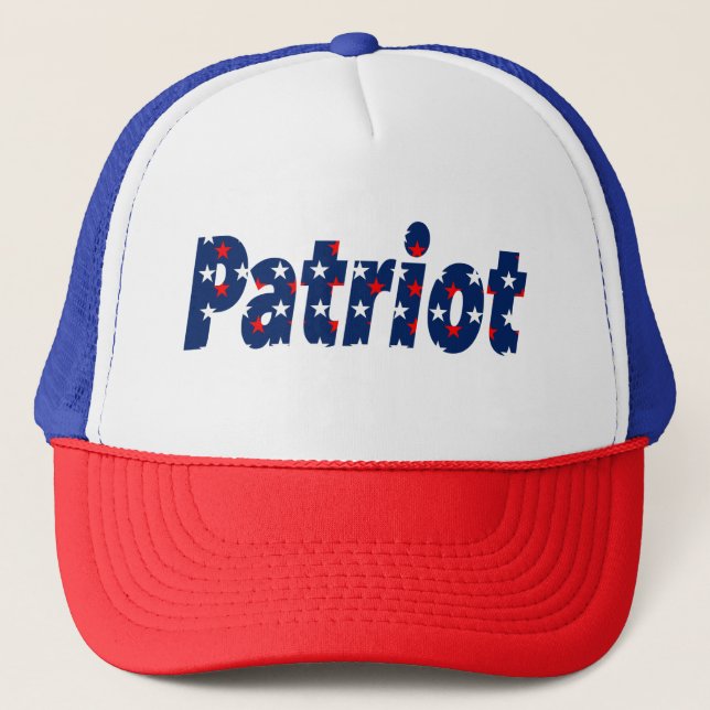 Gorra De Camionero Patriota (Anverso)
