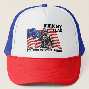 Gorra De Camionero Patriota americano