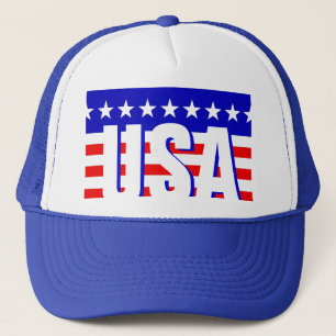 Gorra De Camionero Patriota de los E.E.U.U.