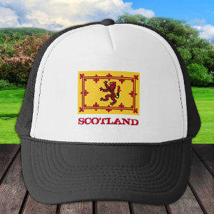 Gorra De Camionero Patriotic Scottish Flag & Rampant Lion, Scotland