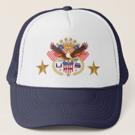 Gorra De Camionero Patriótico todas las indirectas de la opinión del
