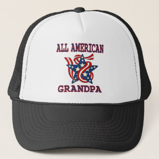 Gorra De Camionero Patriótico Todo Abuelo Estadounidense