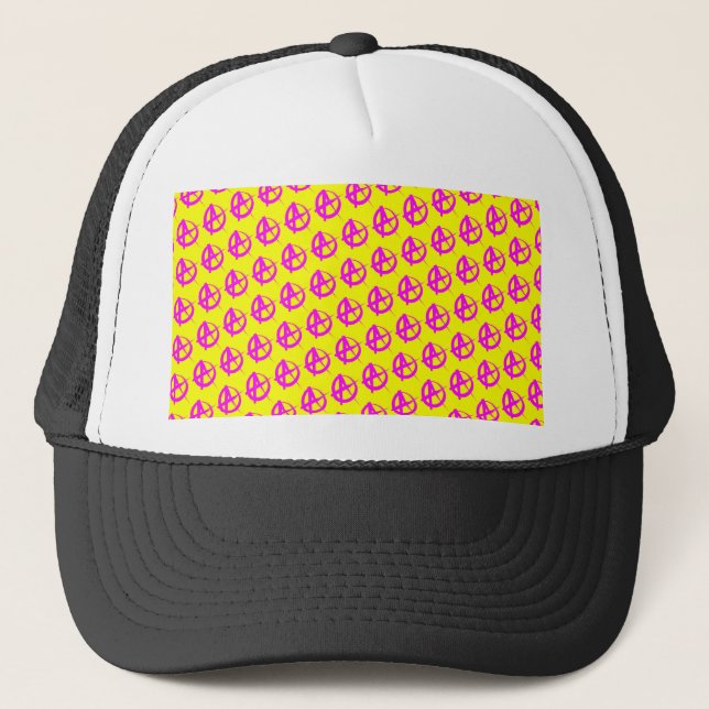 Gorra De Camionero Patrón de anarquía (Anverso)