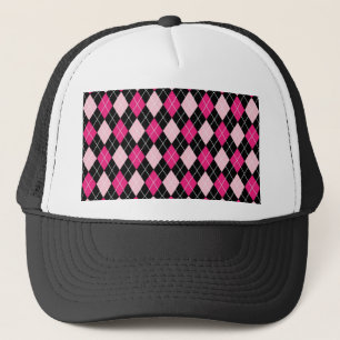 Gorra De Camionero Patrón de Argyle elegante y elegante de moda femen