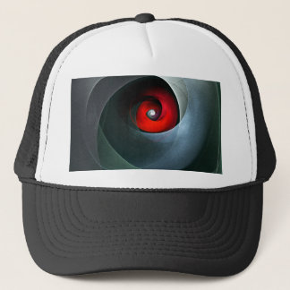 Gorra De Camionero Patrón De Arte Resumen Artístico Moderno De Swirl