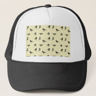 Gorra De Camionero Patrón de aves