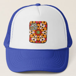 Gorra De Camionero Patrón de buquet de tulipanes
