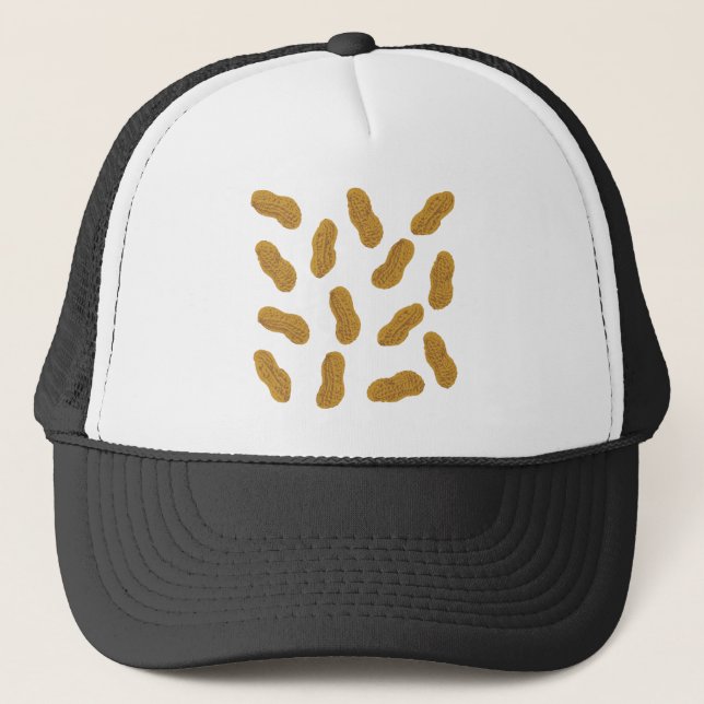Gorra De Camionero Patrón de cacahuetes (Anverso)