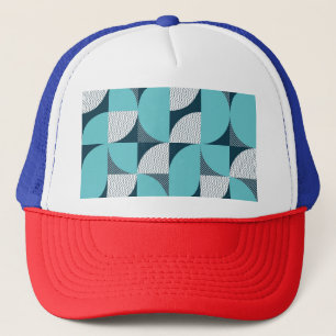 Gorra De Camionero Patrón de forma geométrica creativa