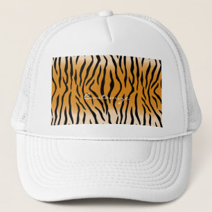 Gorra De Camionero Patrón de rayas de tigre Thunder_Cove