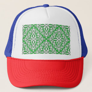 Gorra De Camionero Patrón fundamental, diseño étnico sin fisuras.