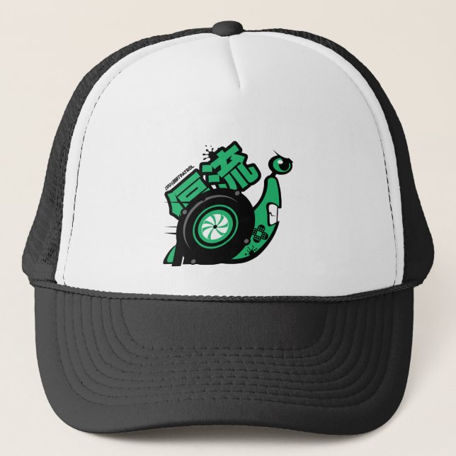 Gorra De Camionero Patrulla loca de la deriva - caracol de Turbo (Anverso)