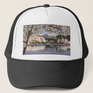 Gorra De Camionero PAU44 el Lincoln memorial .tif