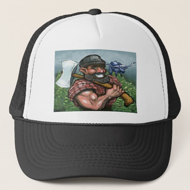 Gorra De Camionero Paul Bunyan (Anverso)