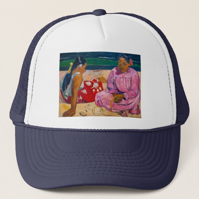 Gorra De Camionero Paul Gauguin - Tahitianas (Anverso)