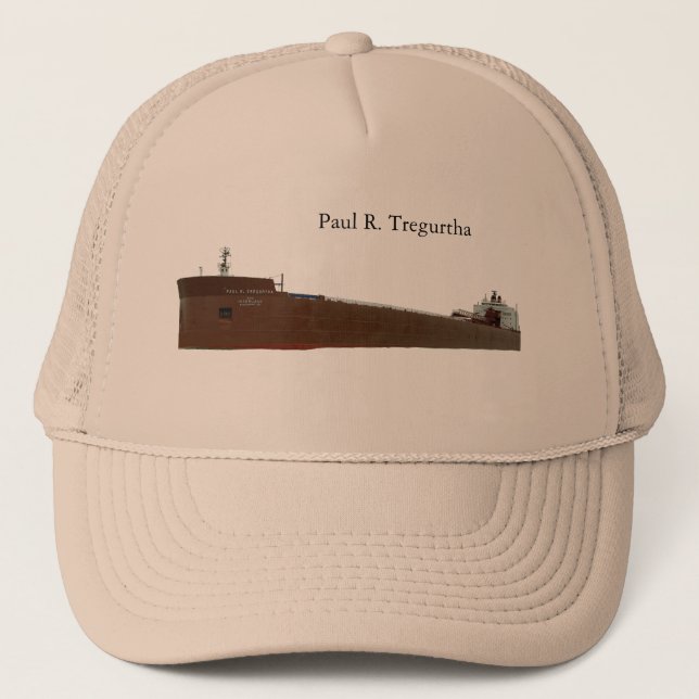 Gorra De Camionero Paul R. Tregurtha trucker hat (Anverso)