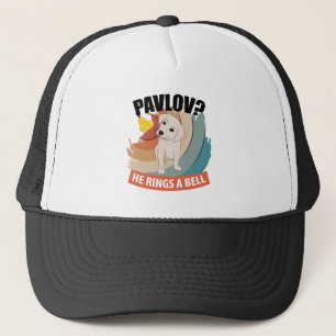 Gorra De Camionero Pavlov Anda una Campana - Perro de Pavlov