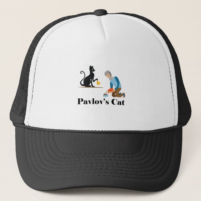 Gorra De Camionero Pavlov y su curiosa psicología (Anverso)