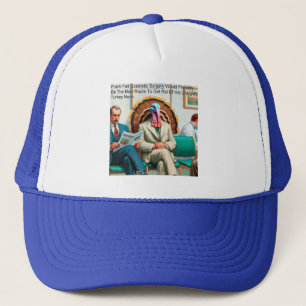 Gorra De Camionero Pavo Divertido Rick London Cirugía Plástica Chiste