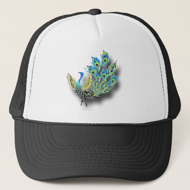 Gorra De Camionero Pavo real del baile (Anverso)