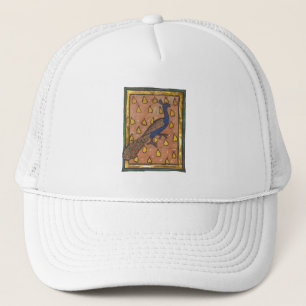 Gorra De Camionero Pavo real del bestiario medieval c. 1270