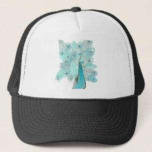 Gorra De Camionero pavo real Verde azulado