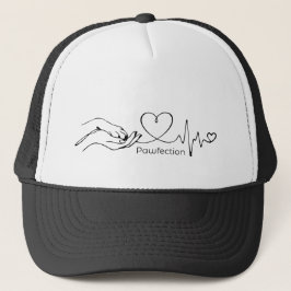 Gorra De Camionero Pawfection One-Line Art – Minimalist Dog Lover