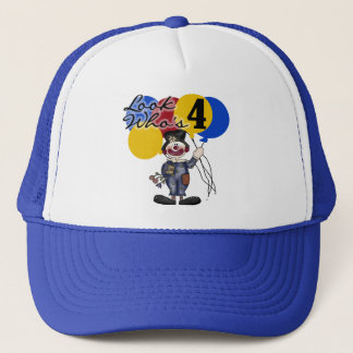Gorra De Camionero Payaso de Circo 4 camisetas de cumpleaños y regalo