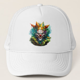Gorra De Camionero Payaso de horror animado