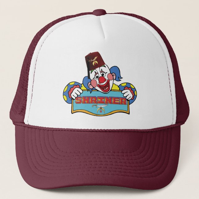 Gorra De Camionero Payaso de la capilla (Anverso)