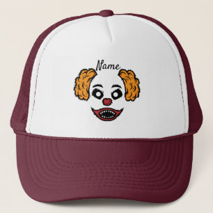 Gorra De Camionero Payaso Divertido Asustador Trueno_Cala