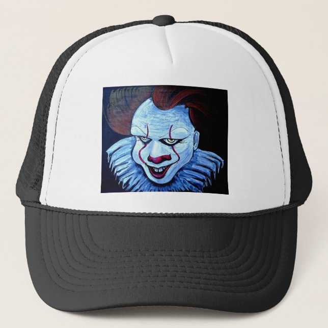 Gorra De Camionero Payaso: Malvado (Anverso)