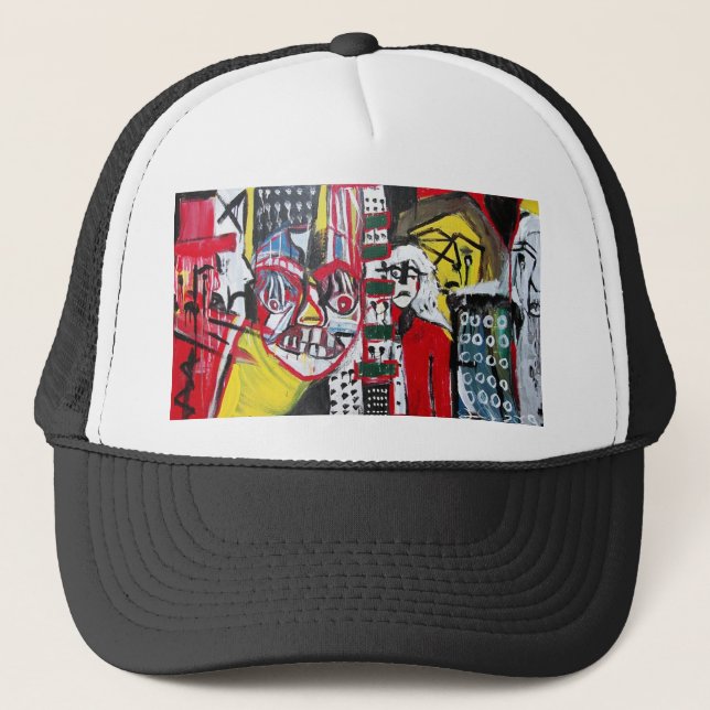 Gorra De Camionero Payasos oscuros (Anverso)