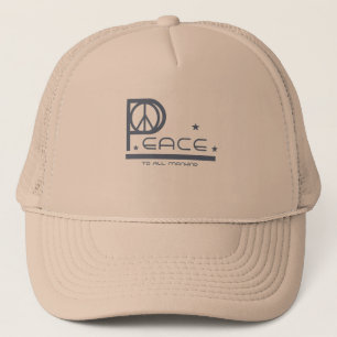 Gorra De Camionero Paz a toda la humanidad