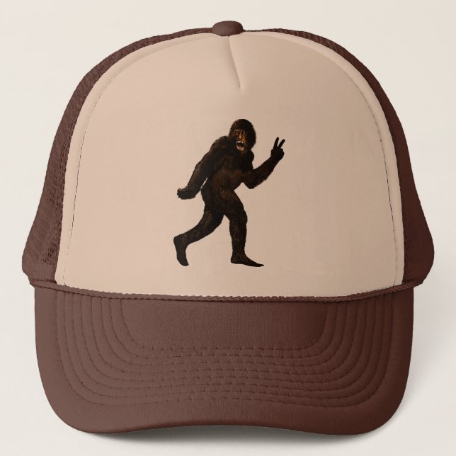 Gorra De Camionero Paz de Bigfoot (Anverso)