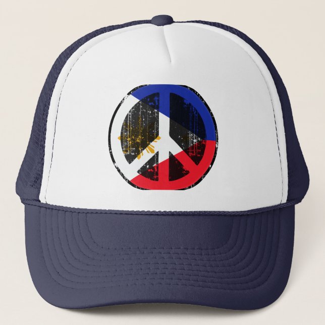 Gorra De Camionero Paz en Filipinas (Anverso)