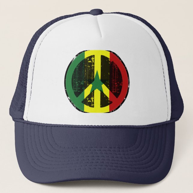 Gorra De Camionero Paz en Senegal (Anverso)
