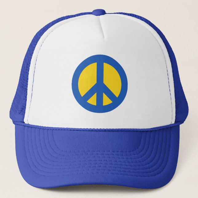 Gorra De Camionero Paz en Ucrania (Anverso)