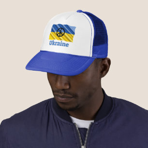Gorra De Camionero Paz en Ucrania - Paz y amor