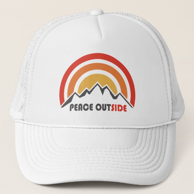 Gorra De Camionero Paz exterior (Anverso)