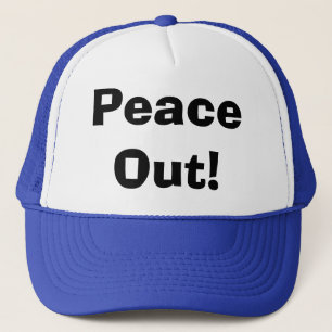 Gorra De Camionero ¡Paz hacia fuera!